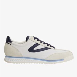 Tretorn and Draper James White and Navy Athletic Shoes